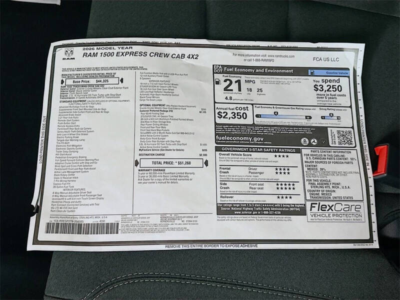 2026 RAM 1500 Express