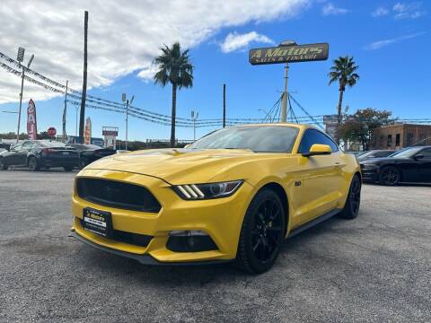 2017 Ford Mustang for sale at A MOTORS SALES AND FINANCE - 5630 San Pedro Ave in San Antonio TX