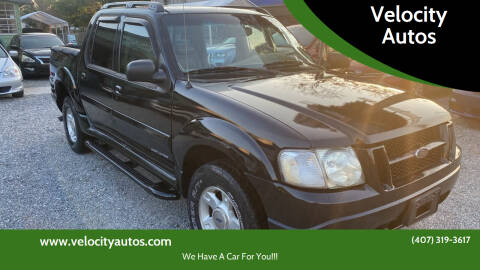 2002 Ford Explorer Sport Trac for sale at Velocity Autos in Winter Park FL