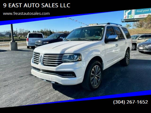 2015 Lincoln Navigator for sale at 9 EAST AUTO SALES LLC in Martinsburg WV