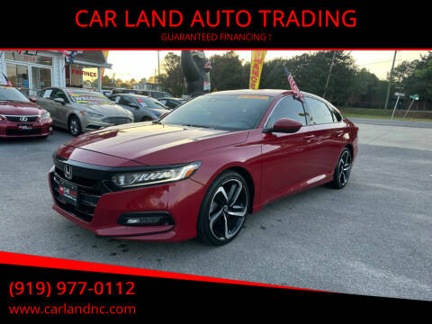 2018 Honda Accord for sale at CAR LAND  AUTO TRADING in Raleigh NC