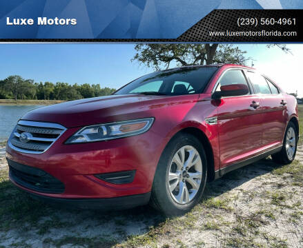 2012 Ford Taurus for sale at Luxe Motors in Fort Myers FL