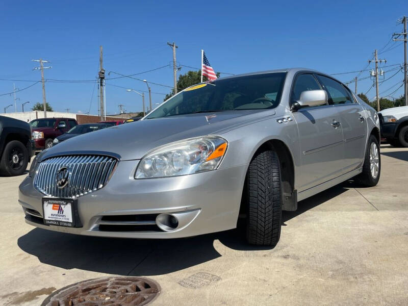2011 Buick Lucerne for sale at EURO MOTORS AUTO DEALER INC in Champaign IL
