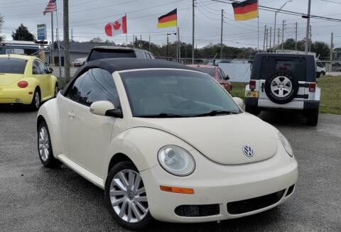 2008 Volkswagen New Beetle Convertible for sale at Das Autohaus Quality Used Cars in Clearwater FL