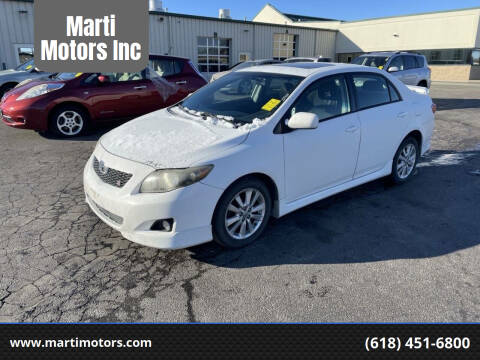 2009 Toyota Corolla for sale at Marti Motors Inc in Madison IL