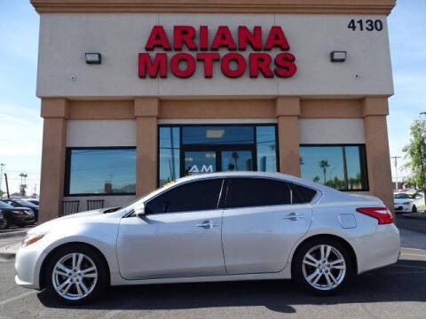 2016 Nissan Altima for sale at Ariana Motors in Las Vegas NV