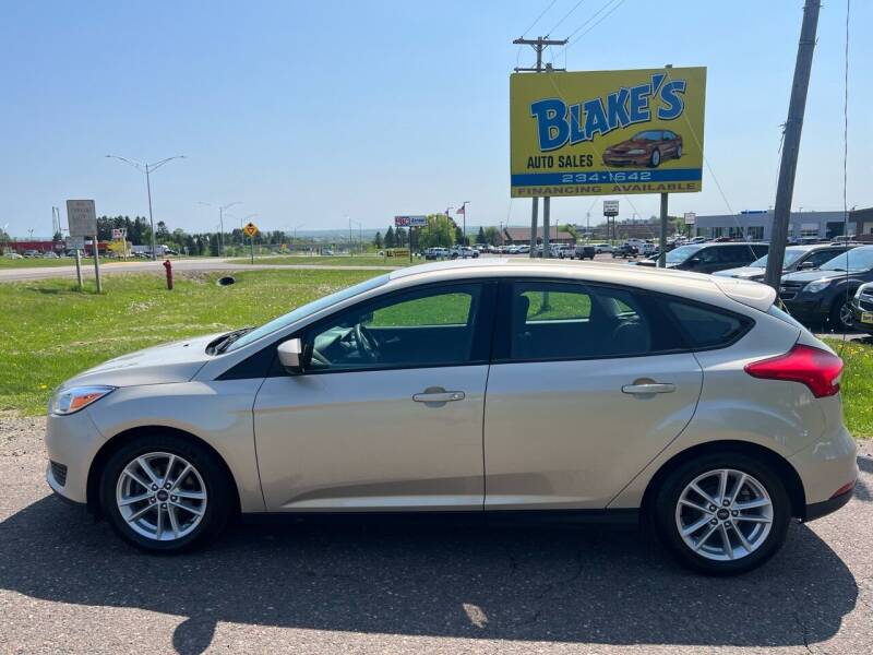 2018 Ford Focus for sale at Blake's Auto Sales LLC in Rice Lake WI