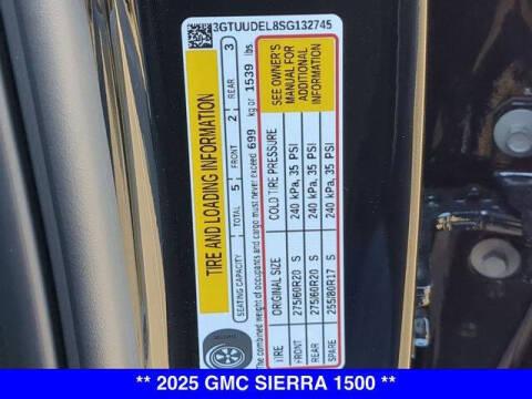 2025 GMC Sierra 1500