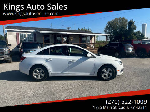 2015 Chevrolet Cruze for sale at Kings Auto Sales in Cadiz KY