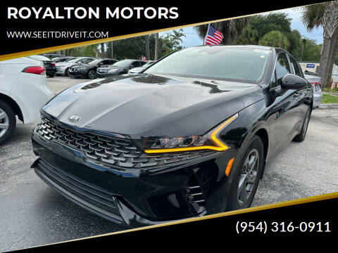 2021 Kia K5 for sale at ROYALTON MOTORS in Plantation FL