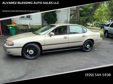 2001 Chevrolet Impala for sale at ALVAREZ BLESSING AUTO SALES LLC in Green Bay WI