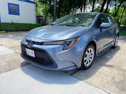 2021 Toyota Corolla for sale at HOUSTON CAR SALES INC in Houston TX