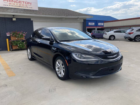 2016 Chrysler 200 for sale at Princeton Motors in Princeton TX