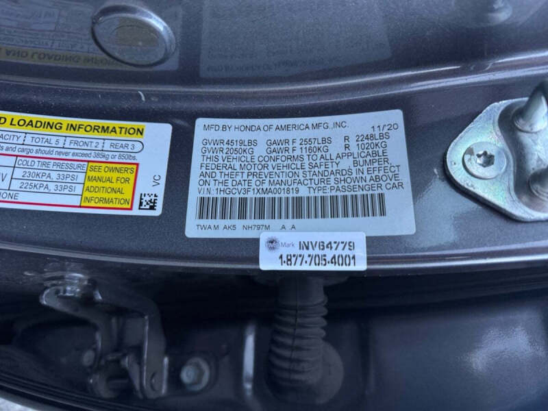 2021 Honda Accord Hybrid