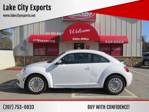 2016 Volkswagen Beetle for sale at Lake City Exports in Auburn ME