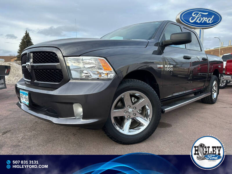 2017 RAM 1500 for sale at HIGLEY FORD in Windom MN