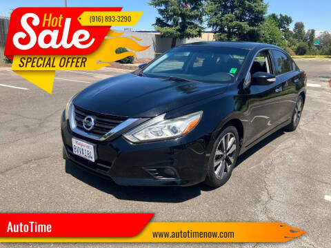 2017 Nissan Altima for sale at AutoTime in Sacramento CA