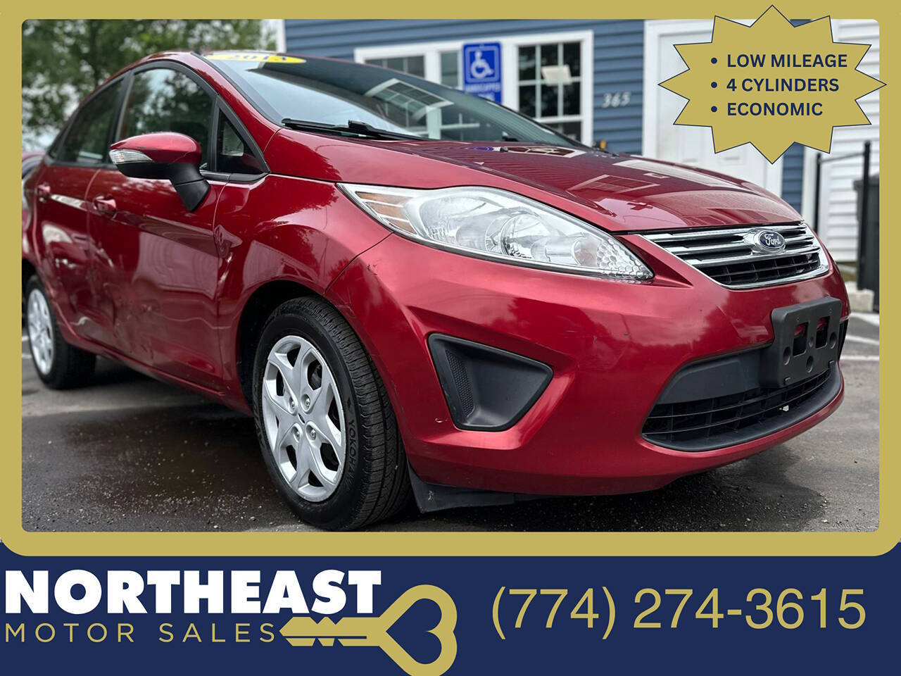 2013 Ford Fiesta for sale at Northeast Motor Sales in Bridgewater, MA