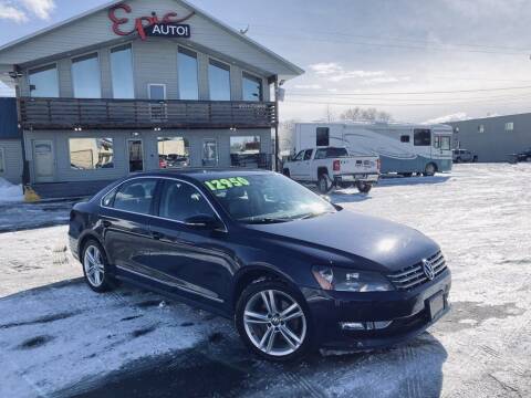 2012 Volkswagen Passat for sale at Epic Auto in Idaho Falls ID