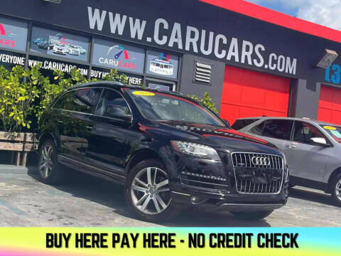 2015 Audi Q7 for sale at CARUCARS LLC in Miami FL