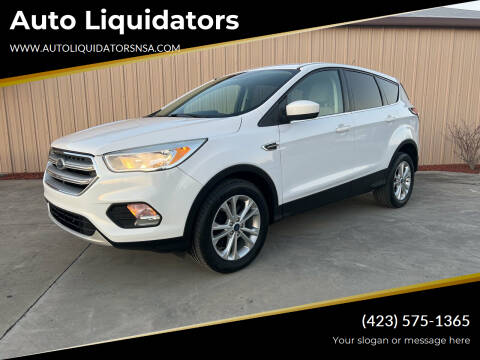 2017 Ford Escape for sale at Auto Liquidators in Bluff City TN