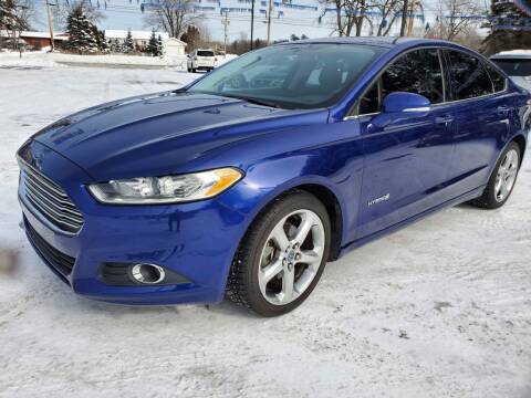 2013 Ford Fusion Hybrid for sale at Extreme Auto Sales LLC. in Wautoma WI