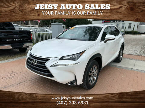 2015 Lexus NX 200t for sale at JEISY AUTO SALES in Orlando FL