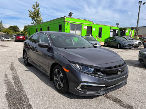 2021 Honda Civic for sale at Marvin Motors in Kissimmee FL