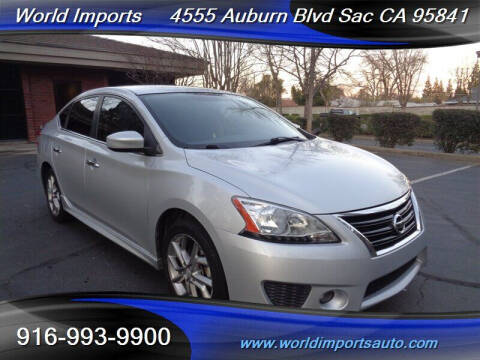 2013 Nissan Sentra for sale at World Imports in Sacramento CA