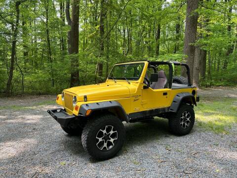 2000 Jeep Wrangler for sale at 4X4 Rides in Hagerstown MD
