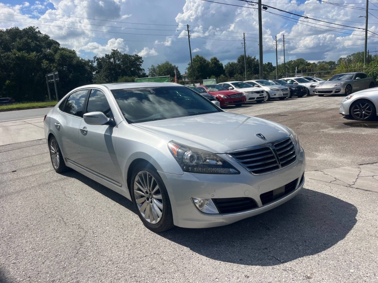 2015 Hyundai Equus for sale at Hobgood Auto Sales in Land O Lakes, FL