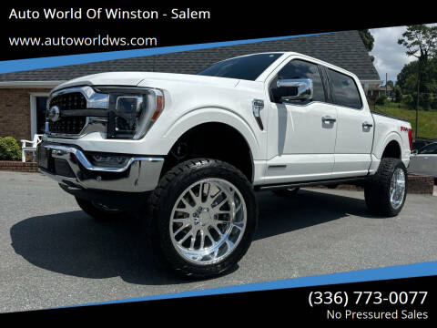 2022 Ford F-150 for sale at Auto World Of Winston - Salem in Winston Salem NC