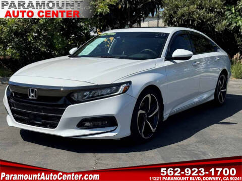 2019 Honda Accord for sale at PARAMOUNT AUTO CENTER in Downey CA