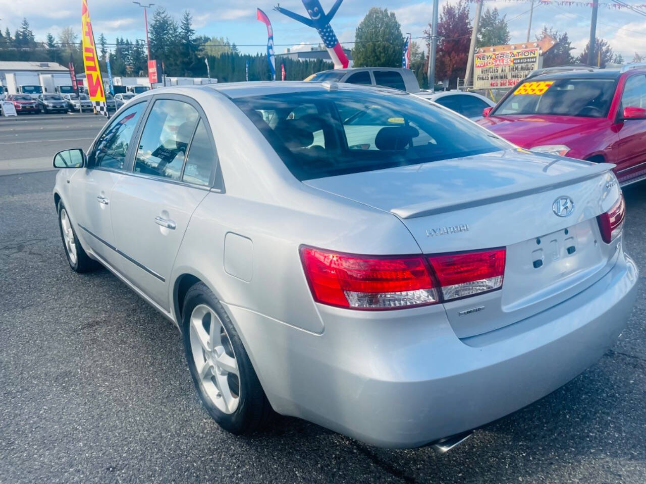 2007 Hyundai SONATA for sale at New Creation Auto Sales in Everett, WA