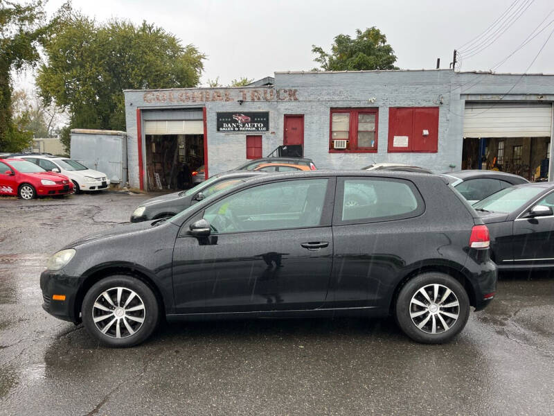 2010 Volkswagen Golf for sale at Dan's Auto Sales and Repair LLC in East Hartford CT