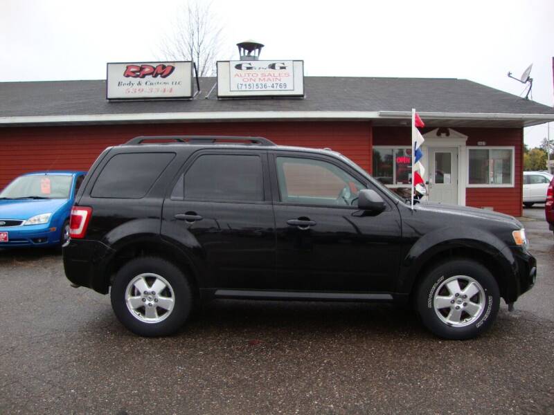 2012 Ford Escape for sale at G and G AUTO SALES in Merrill WI