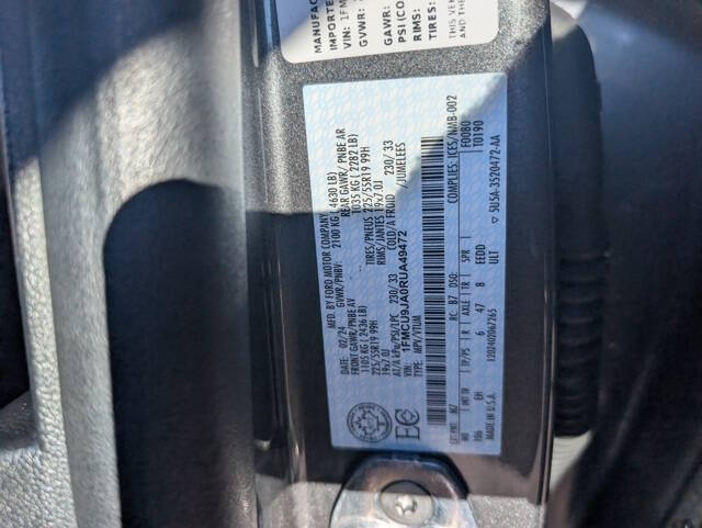 2024 Ford Escape Platinum