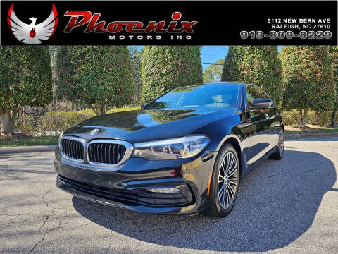 2018 BMW 5 Series for sale at Phoenix Motors Inc in Raleigh NC