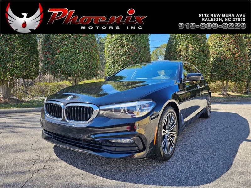2018 BMW 5 Series for sale at Phoenix Motors Inc in Raleigh NC