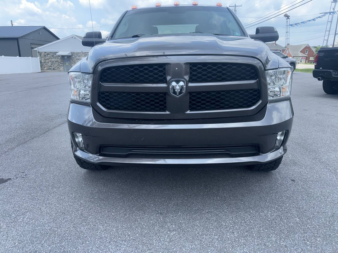 Gray 2016 Ram 1500 Express 4x4 Express 4dr Quad Cab 6.3 ft. SB Pickup 2