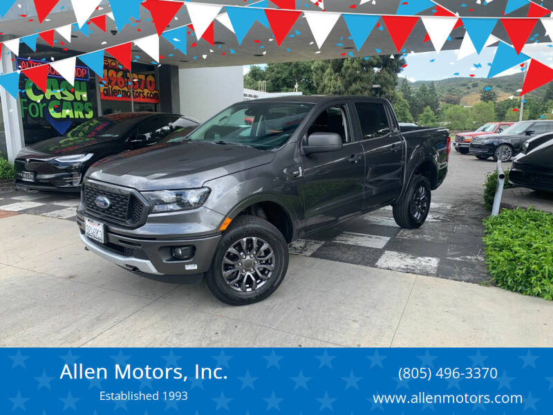 2020 Ford Ranger for sale at Allen Motors, Inc. in Thousand Oaks CA