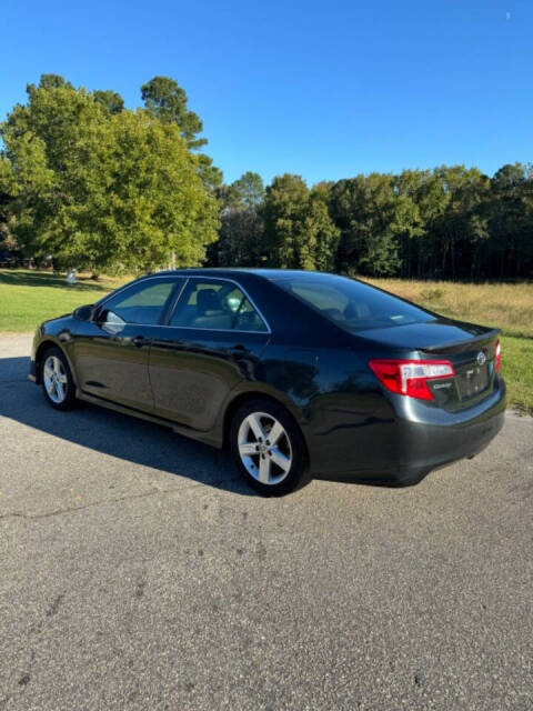 2014 Toyota Camry for sale at Hanks Auto Sales in Coats, NC