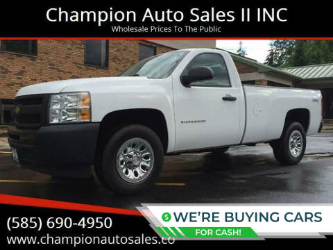 2011 Chevrolet Silverado 1500 for sale at Champion Auto Sales II INC in Rochester NY