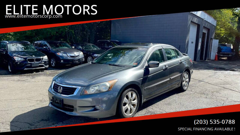 2010 Honda Accord for sale at ELITE MOTORS in West Haven CT