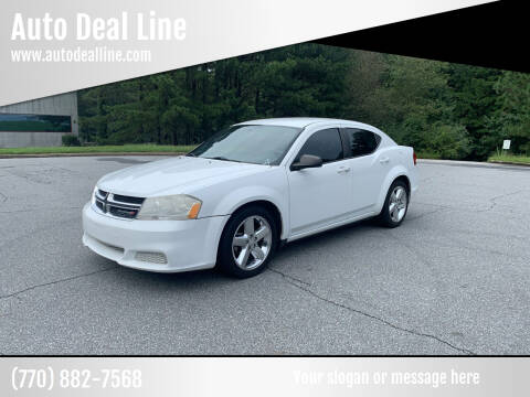 2012 Dodge Avenger for sale at Auto Deal Line in Alpharetta GA