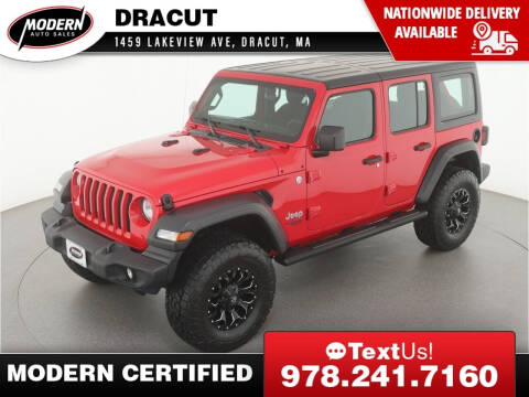 2020 Jeep Wrangler Unlimited for sale at Modern Auto Sales in Tyngsboro MA