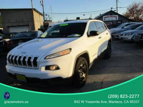 2014 Jeep Cherokee for sale at Grace Motors in Manteca CA