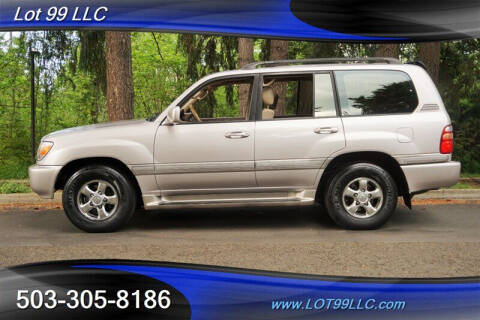 2002 Toyota Land Cruiser for sale at LOT 99 LLC in Milwaukie OR