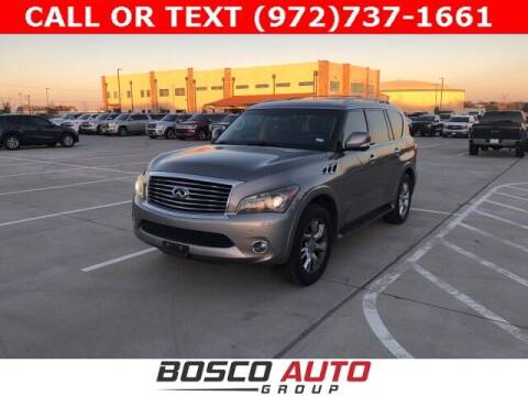 2012 Infiniti QX56 for sale at Bosco Auto Group in Flower Mound TX