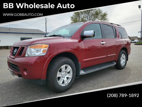 2008 Nissan Armada for sale at BB Wholesale Auto in Fruitland ID